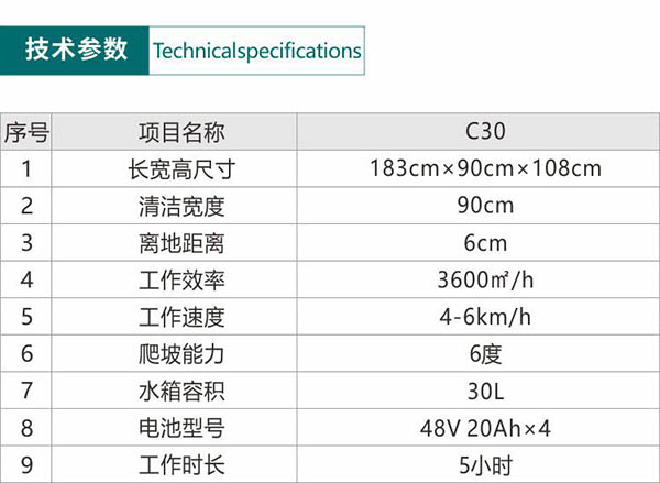 电动贵德尘推车C30